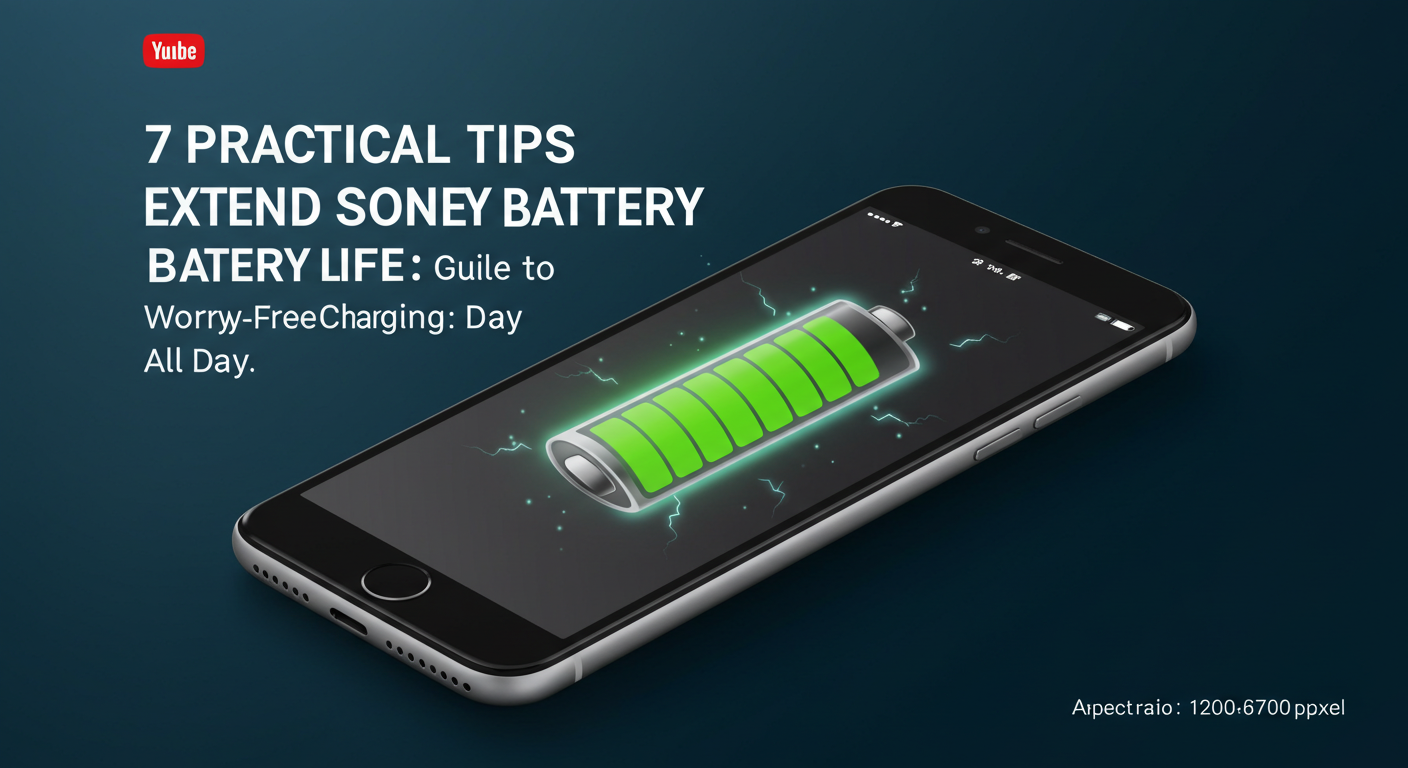 스마트폰 배터리 수명 늘리는 7가지 실전 팁